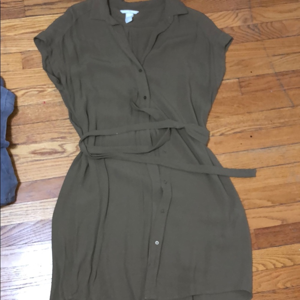 Button up summer dress